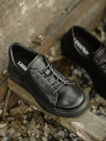 Кеди Legessy модель VINIL_BLACK_PERF Фото