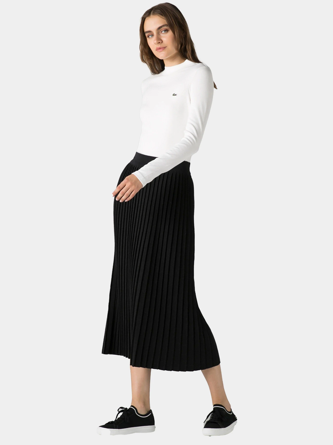 Юбки Lacoste модель JF190404D Юбки Lacoste модель JF190404D Фото