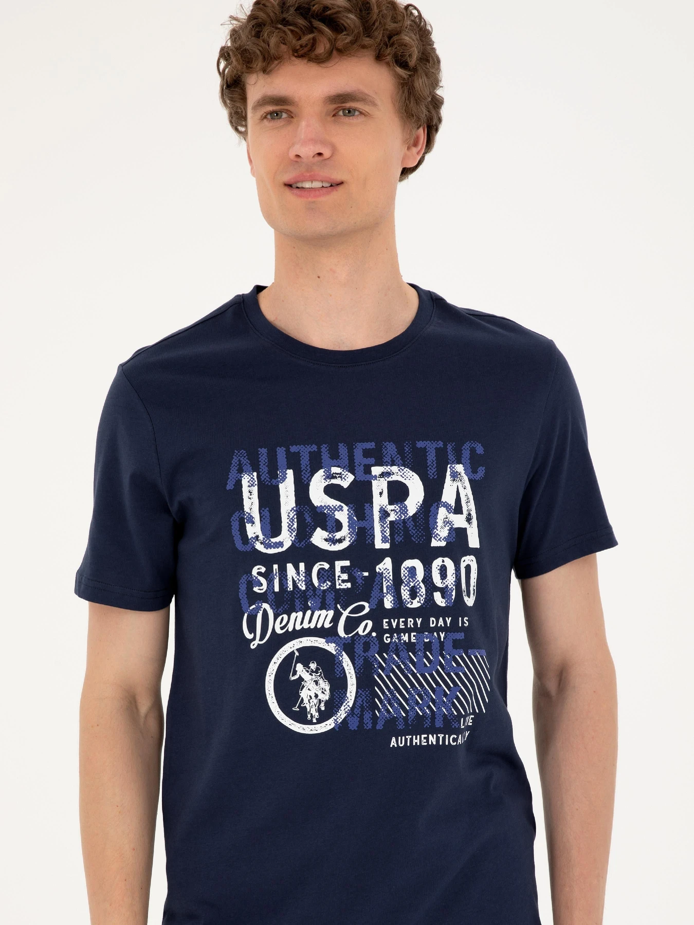 Футболки и поло US Polo модель USPAINT.1573115.VR033 Футболки и поло US Polo модель USPAINT.1573115.VR033 Фото