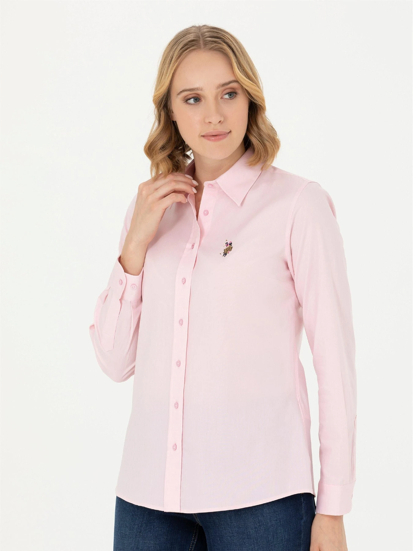 Рубашки US Polo модель G082SZ004.000.1570132.VR041 Фото