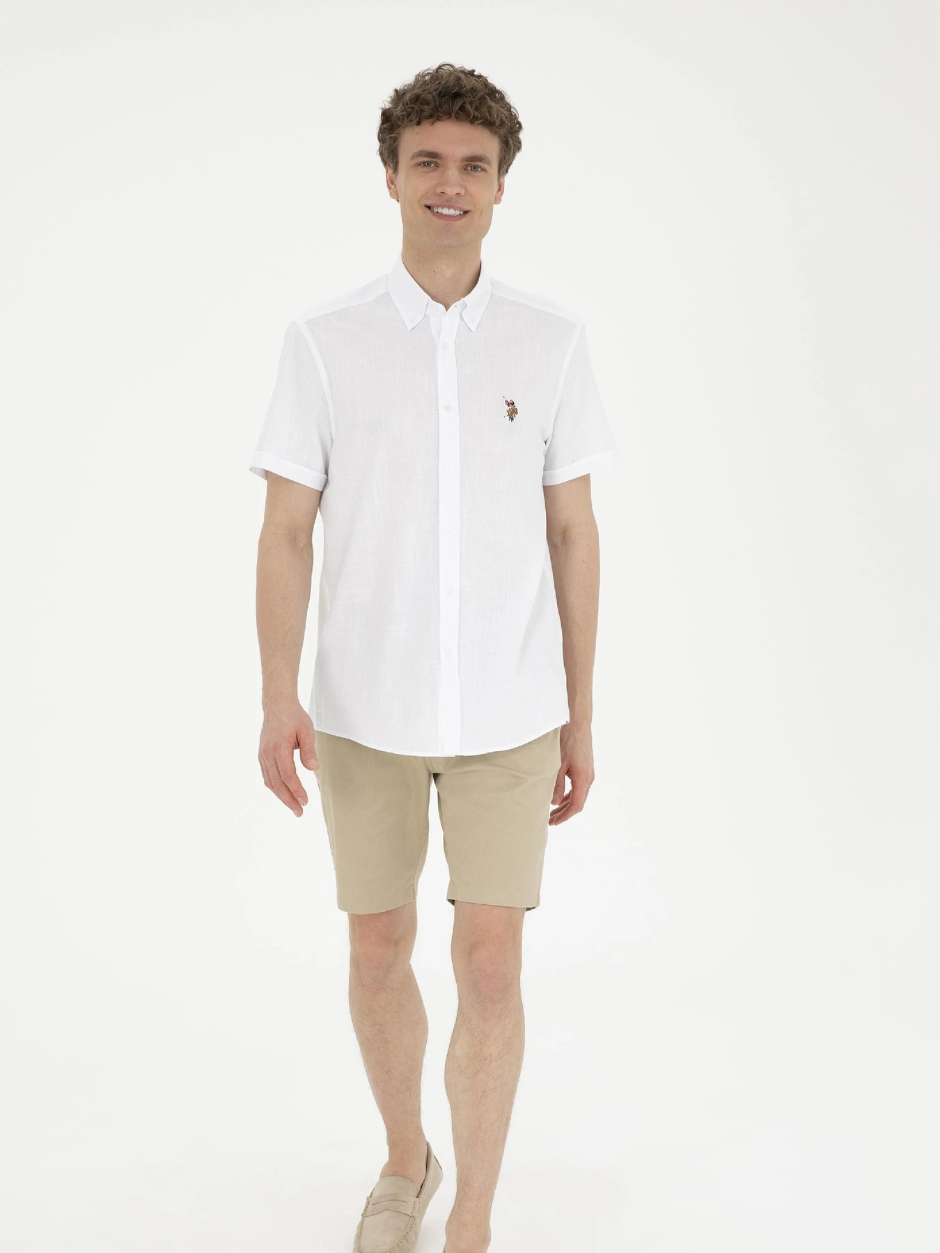 Рубашки US Polo модель G081GL004.000.1829502.VR013 Фото