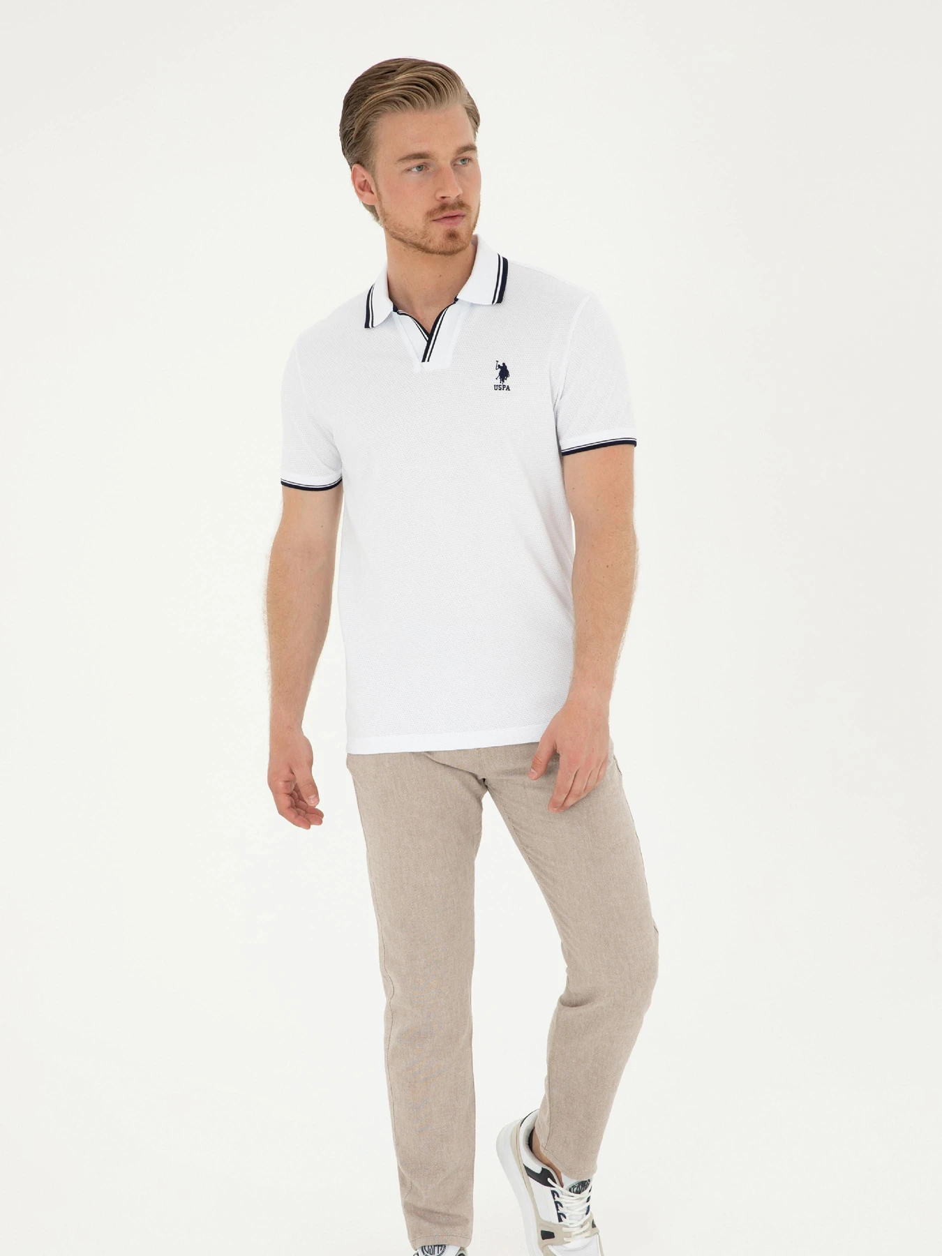 Футболки и поло US Polo модель G081SZ011.000.1853701.VR013 Футболки и поло US Polo модель G081SZ011.000.1853701.VR013 Фото