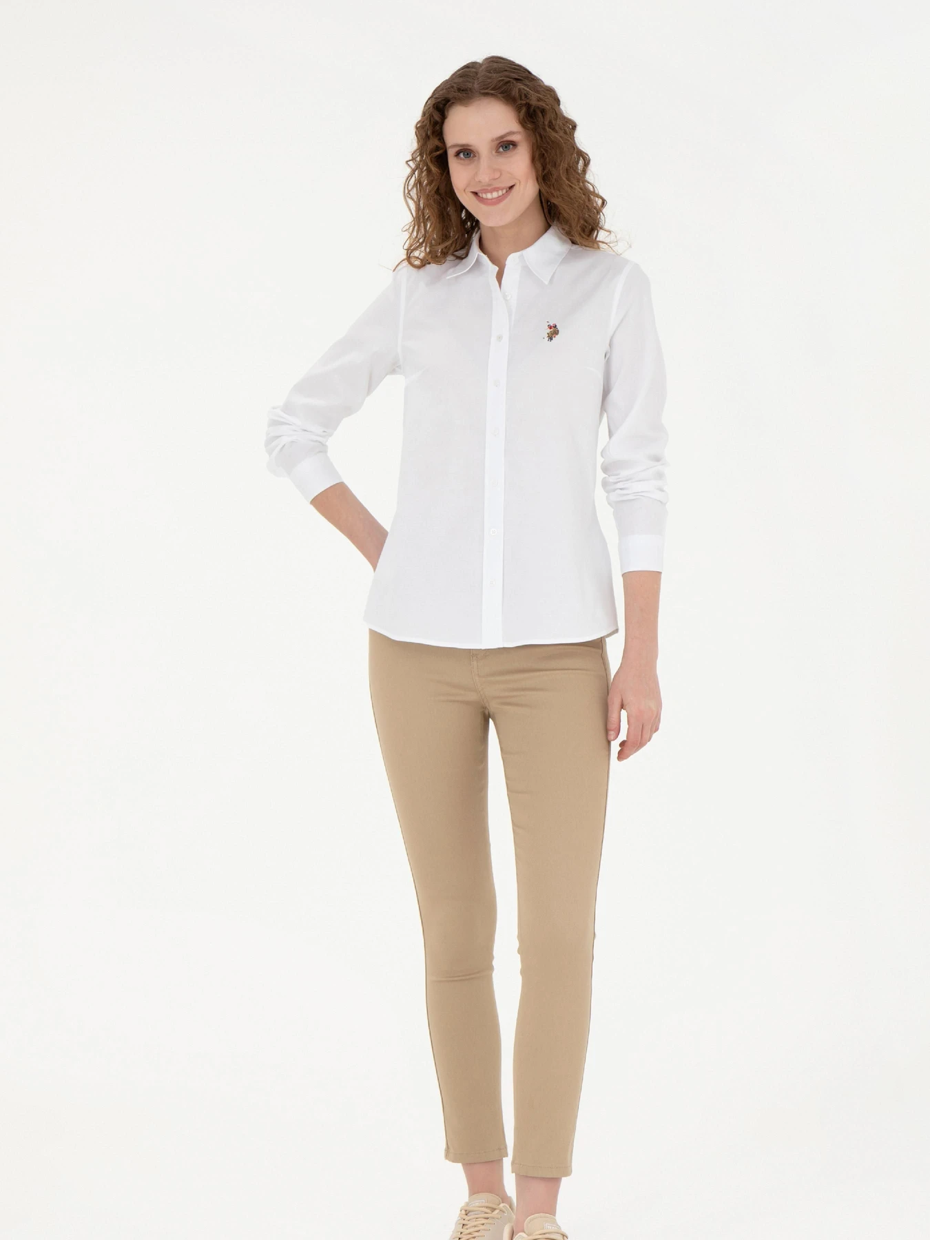 Рубашки US Polo модель G082SZ004.000.1840357.VR013 Фото