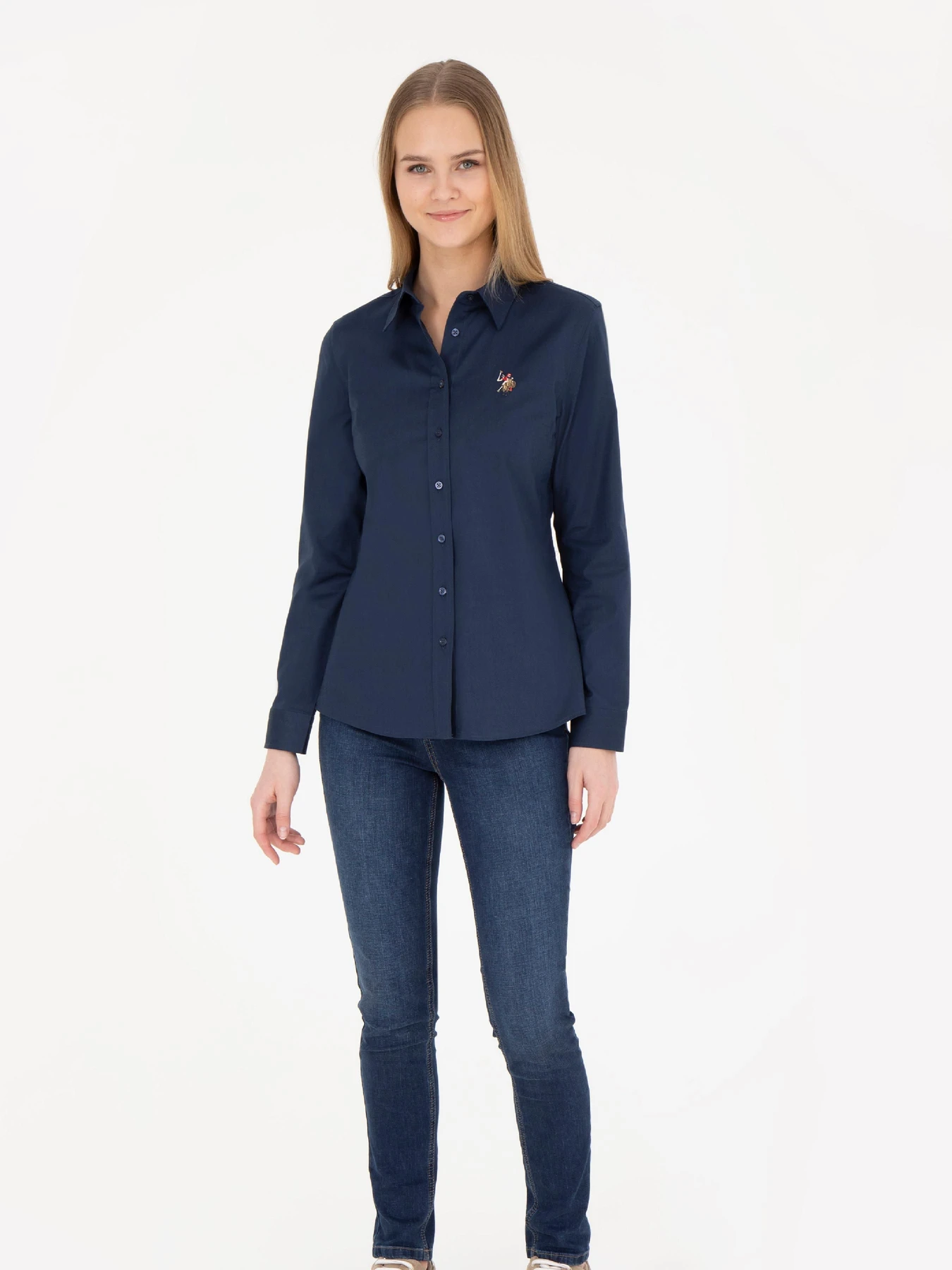 Рубашки US Polo модель G082SZ004.000.1840357.VR033 Фото