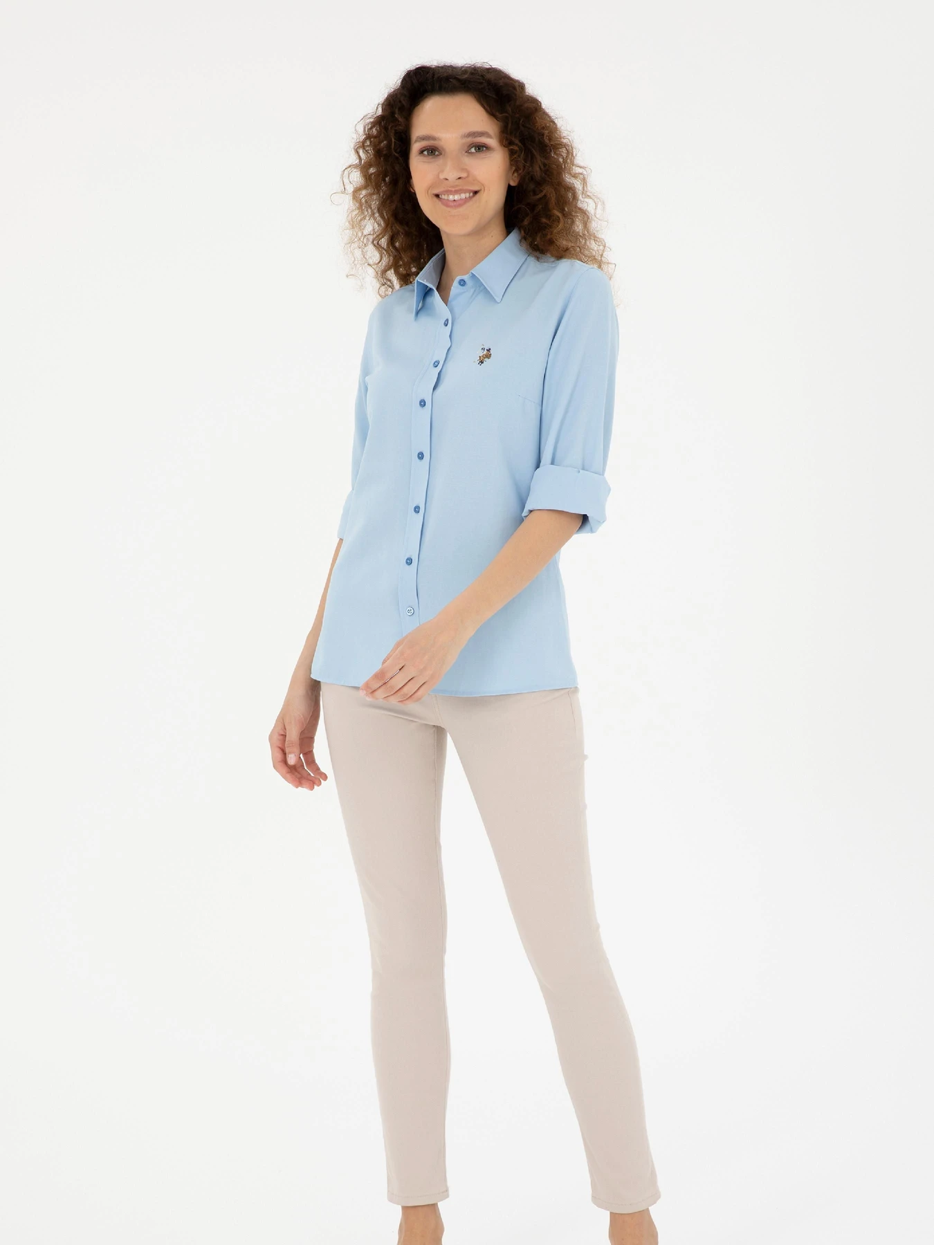 Рубашки US Polo модель G082GL004.000.1840387.VR032 Фото