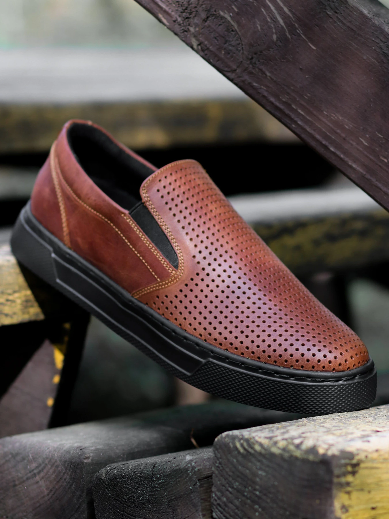 Слипоны и мокасины Legessy модель CROSBY_BROWN Слипоны и мокасины Legessy модель CROSBY_BROWN Фото