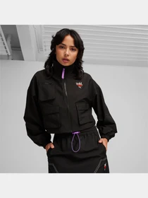 Куртки и дубленки PUMA x X-girl Woven Jacket модель 624709 Фото