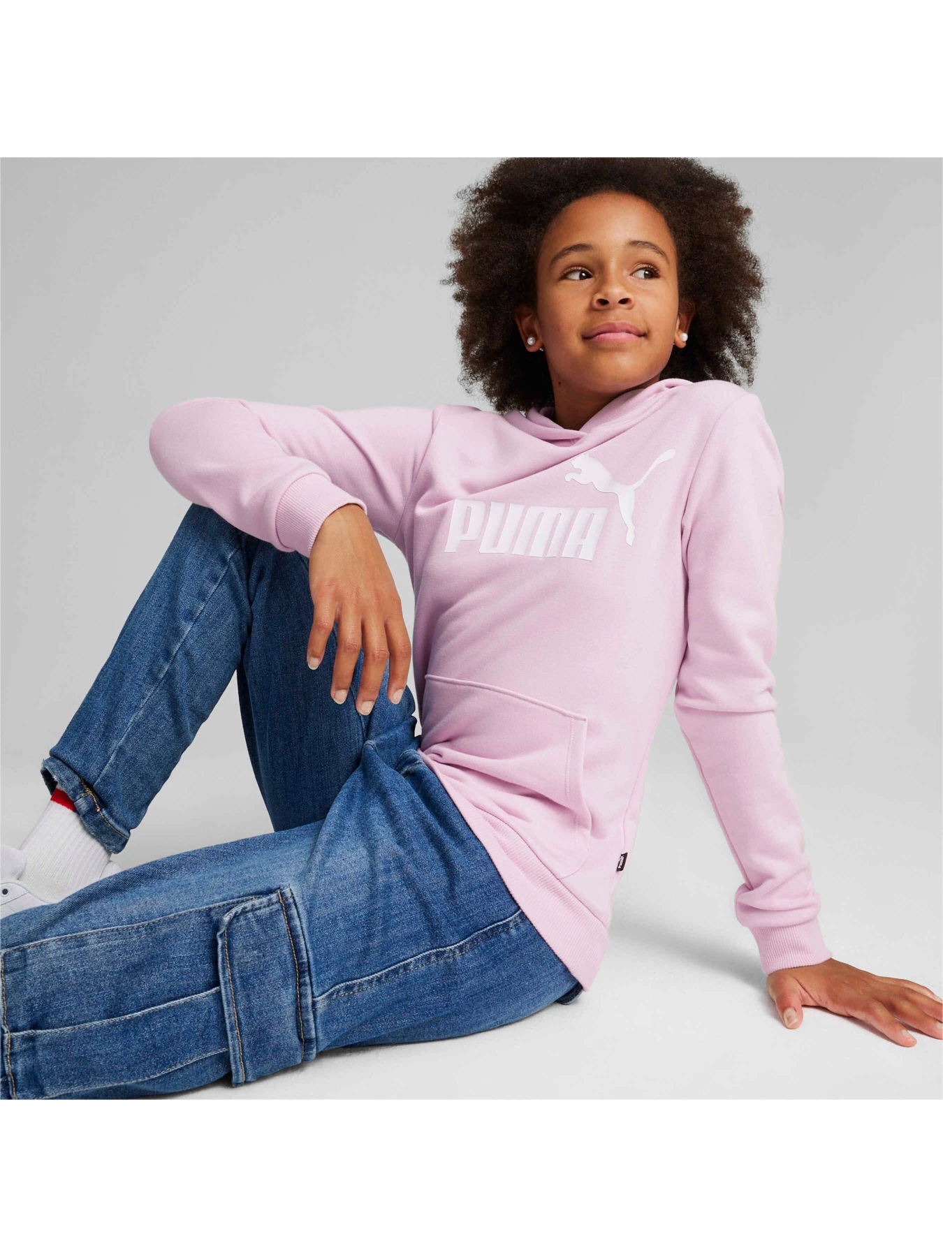Худи и свитшоты PUMA Ess Logo Hoodie модель 587030 Фото