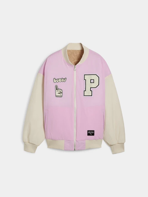 Куртки та дублянки PUMA x Sophia Chang Bomber модель 624627 Фото