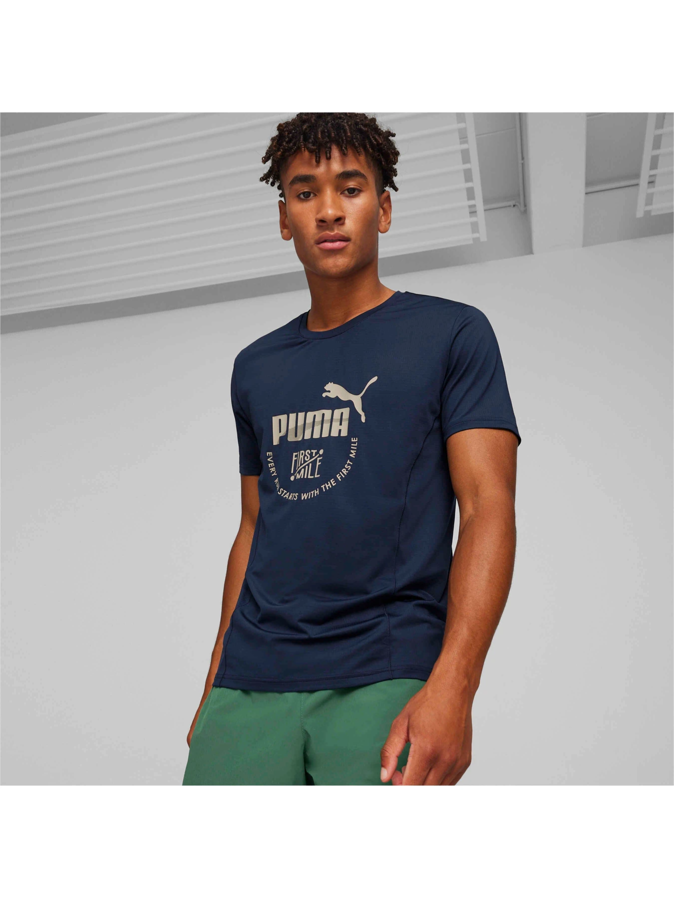 Футболки и поло PUMA Unisex First Mile Tee модель 525006 Футболки и поло PUMA Unisex First Mile Tee модель 525006 Фото
