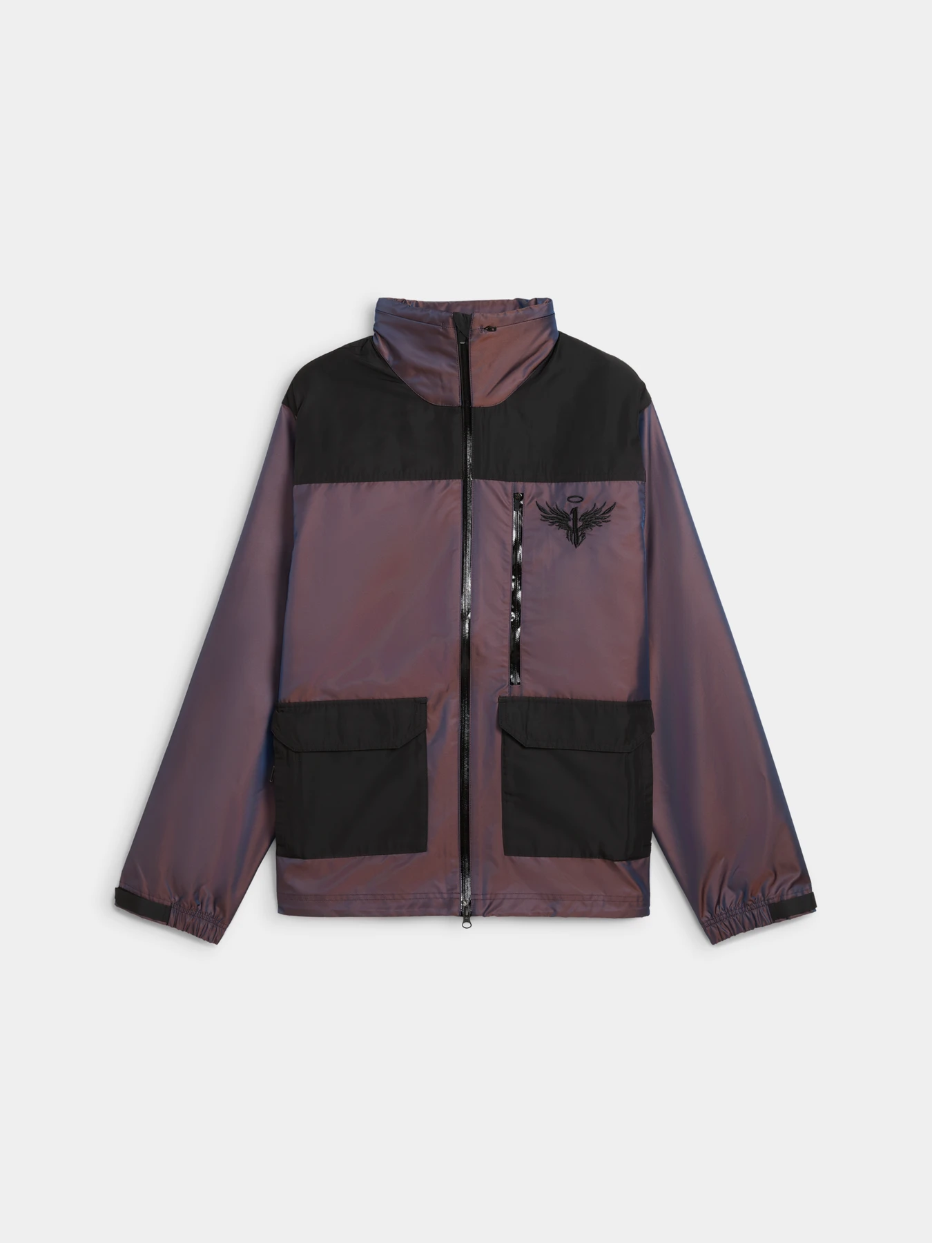 Куртки и дубленки PUMA Melo Iridescent Woven Jacket модель 625341 Фото