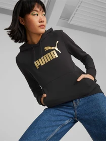 Худи и свитшоты PUMA Ess+ Metallic Logo Hoodie модель 849096 Фото