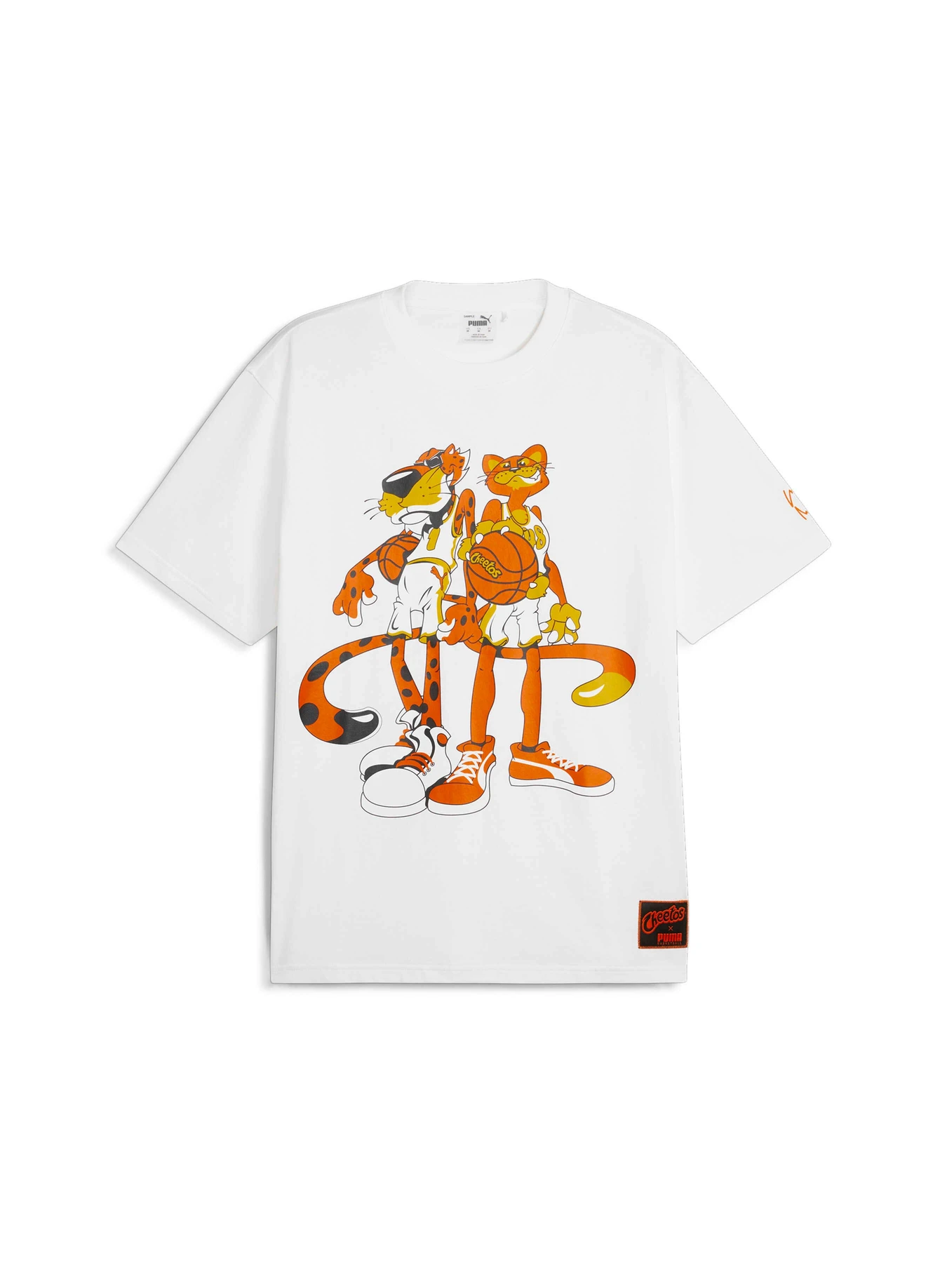 Футболки і поло PUMA Hoops x Cheetos Tee I модель 625872 Футболки і поло PUMA Hoops x Cheetos Tee I модель 625872 Фото