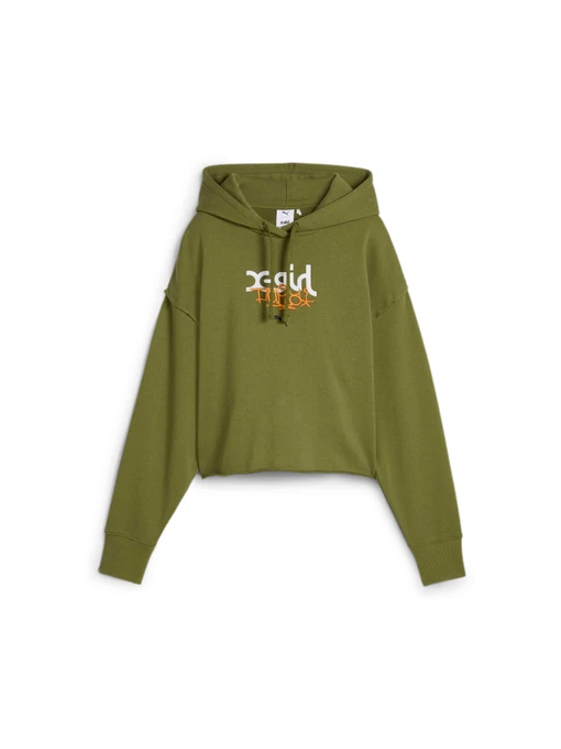 Худи и свитшоты PUMA x X-girl Graphic Hoodie модель 624708 Фото