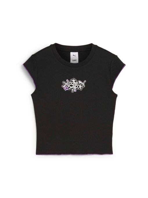 Футболки і поло PUMA x X-girl Ribbed Tee модель 624705 Фото