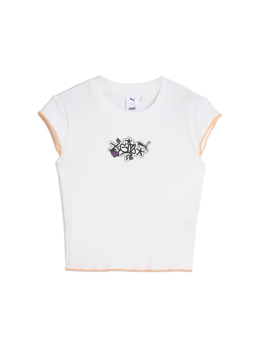 Футболки і поло PUMA x X-girl Ribbed Tee модель 624705 Фото