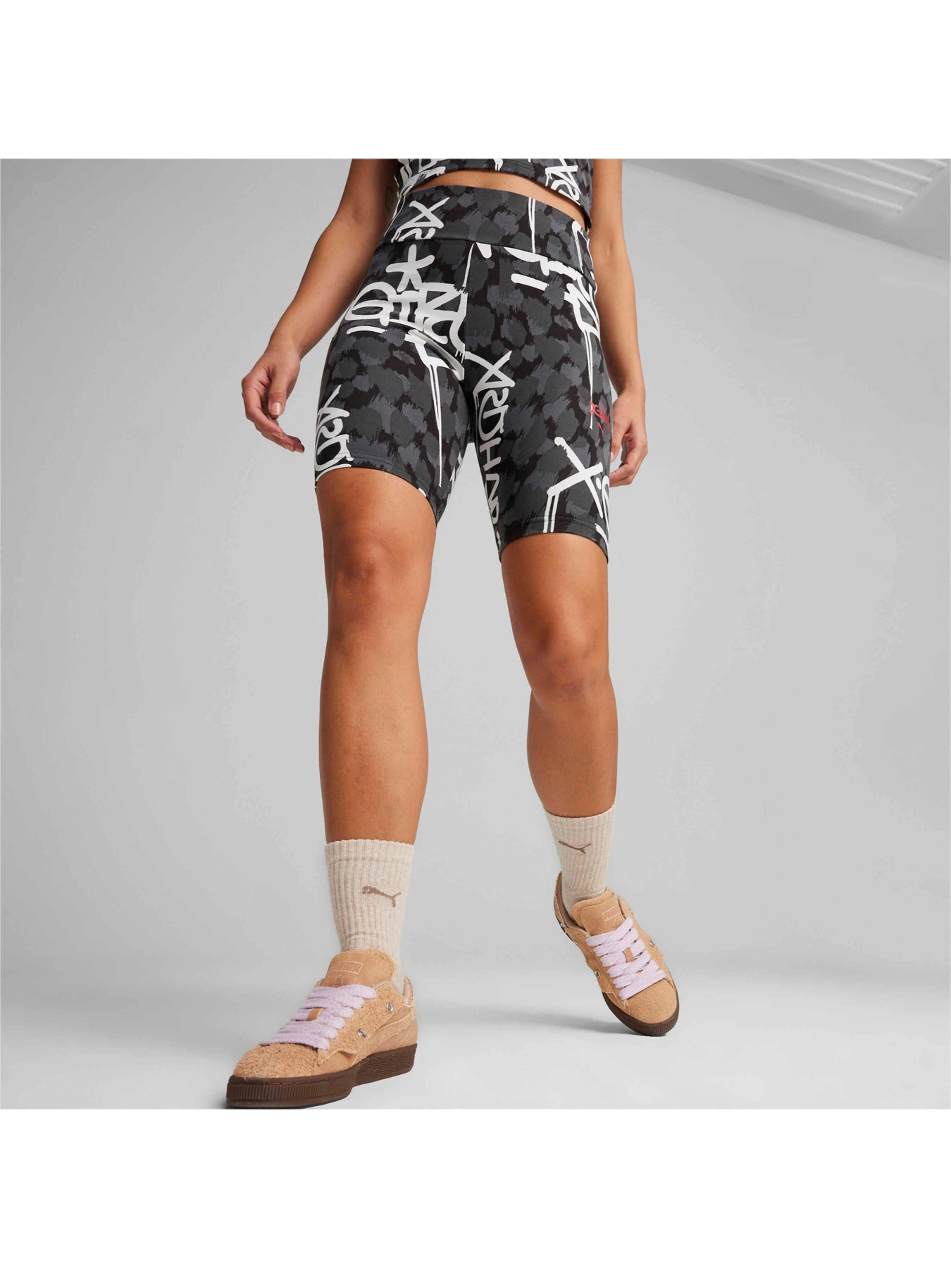 Шорты PUMA x X-girl Short Tights модель 624721 Фото