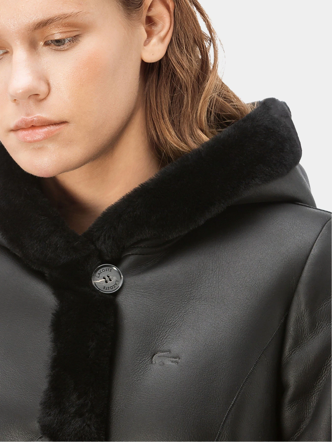 Куртки и дубленки Lacoste модель BF143030S Фото