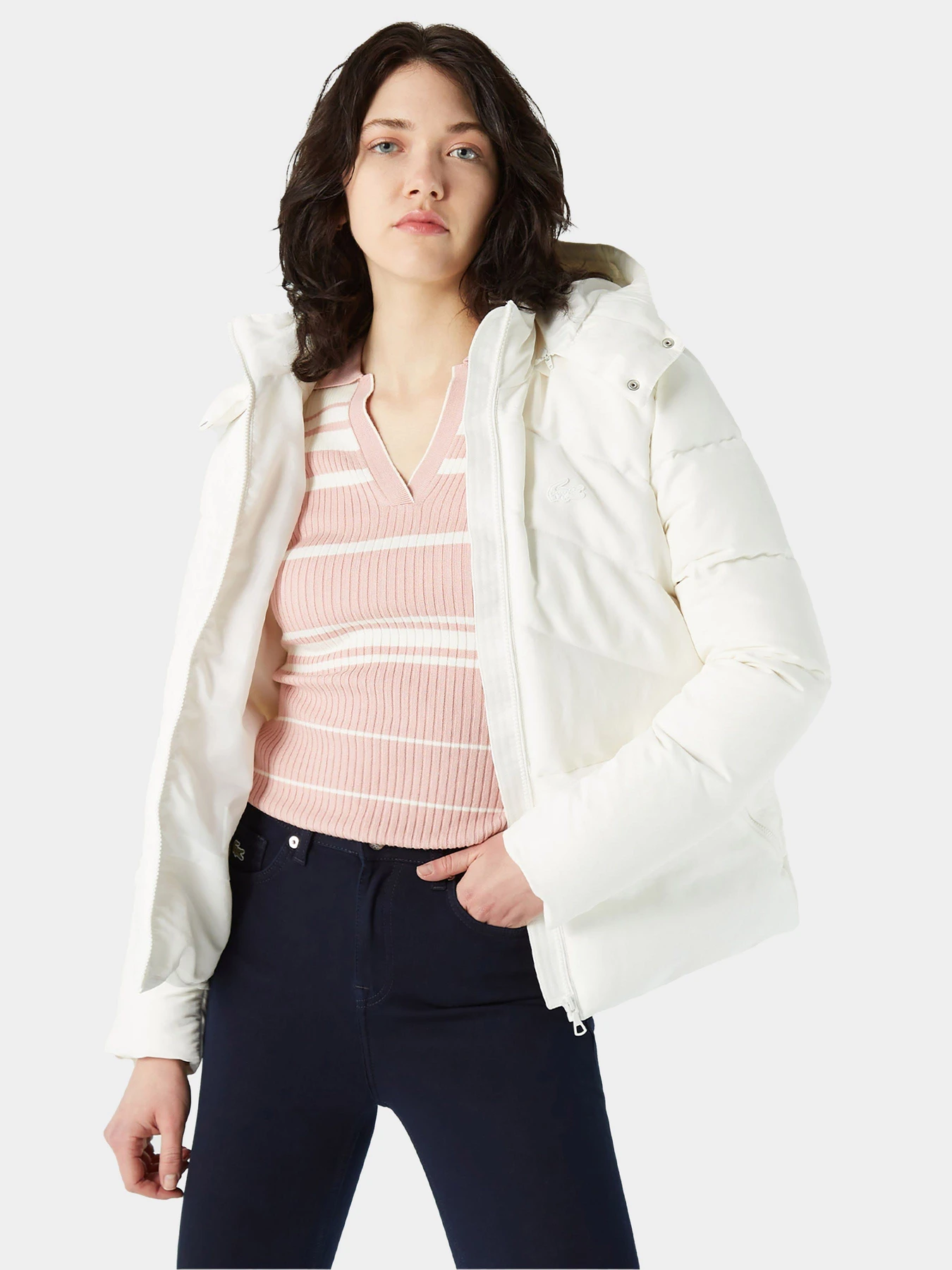 Куртки и дубленки Lacoste модель BF220404W Фото