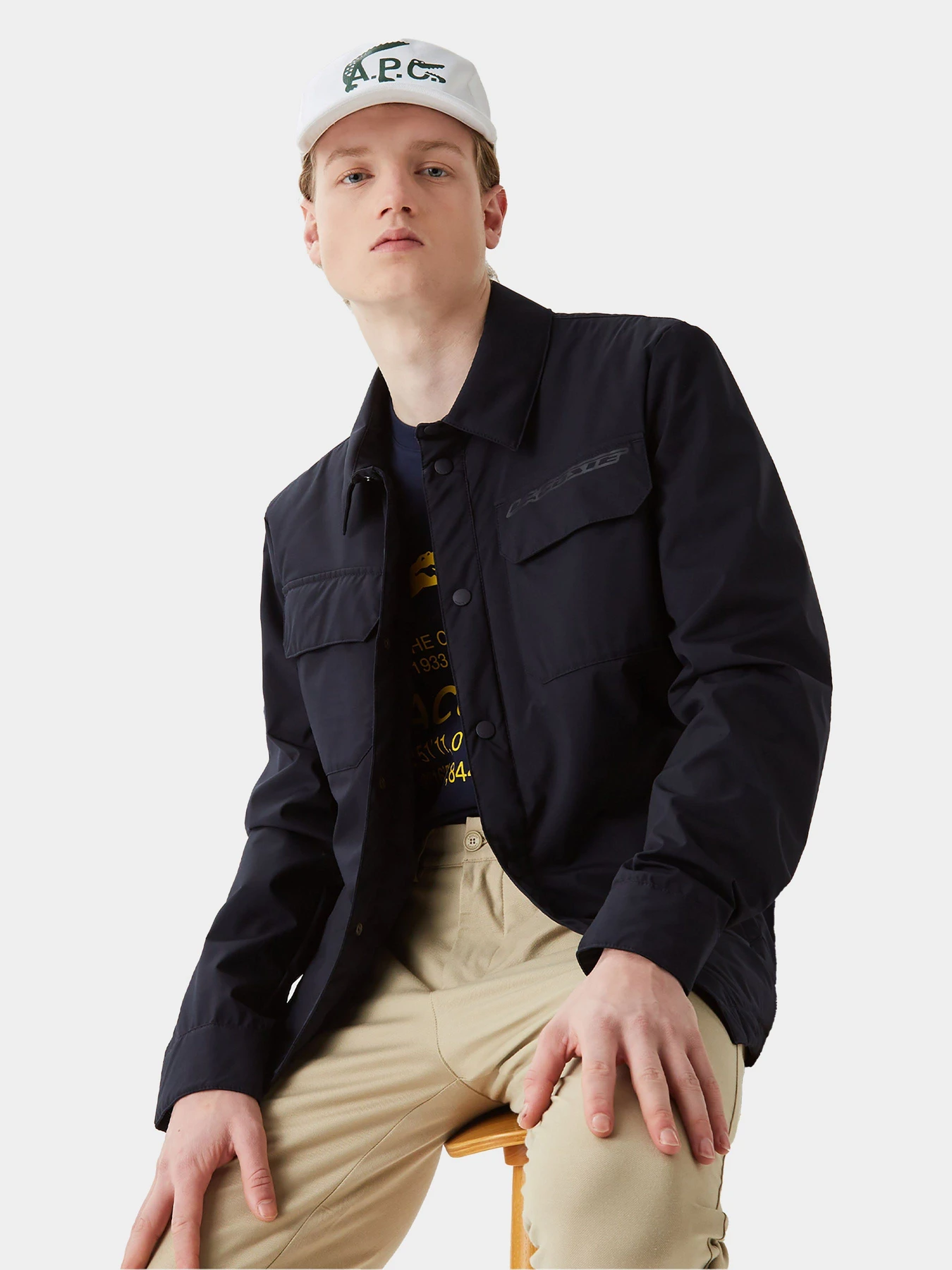 Куртки та дублянки Lacoste модель BH032222L Фото