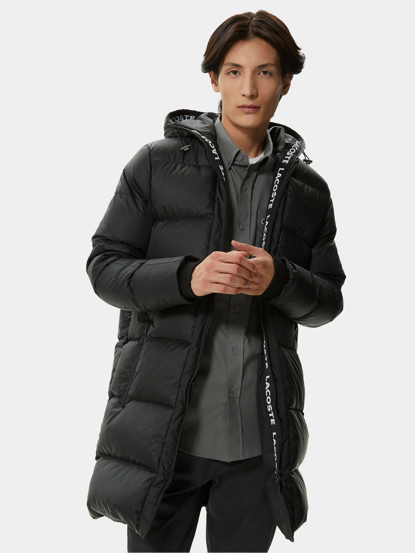 Куртки и дубленки Lacoste модель BH215353S Фото