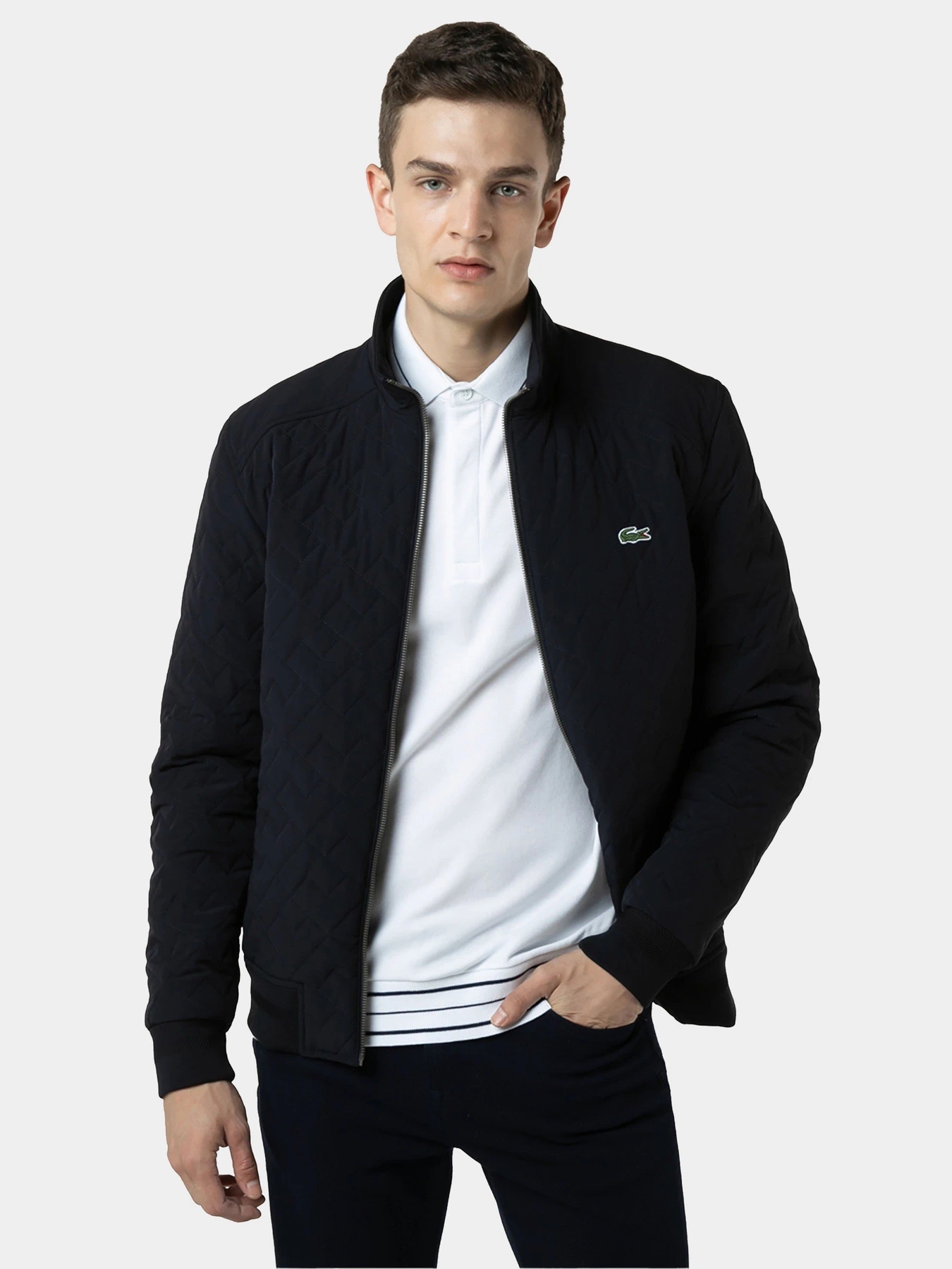 Куртки и дубленки Lacoste модель BH222828L Фото