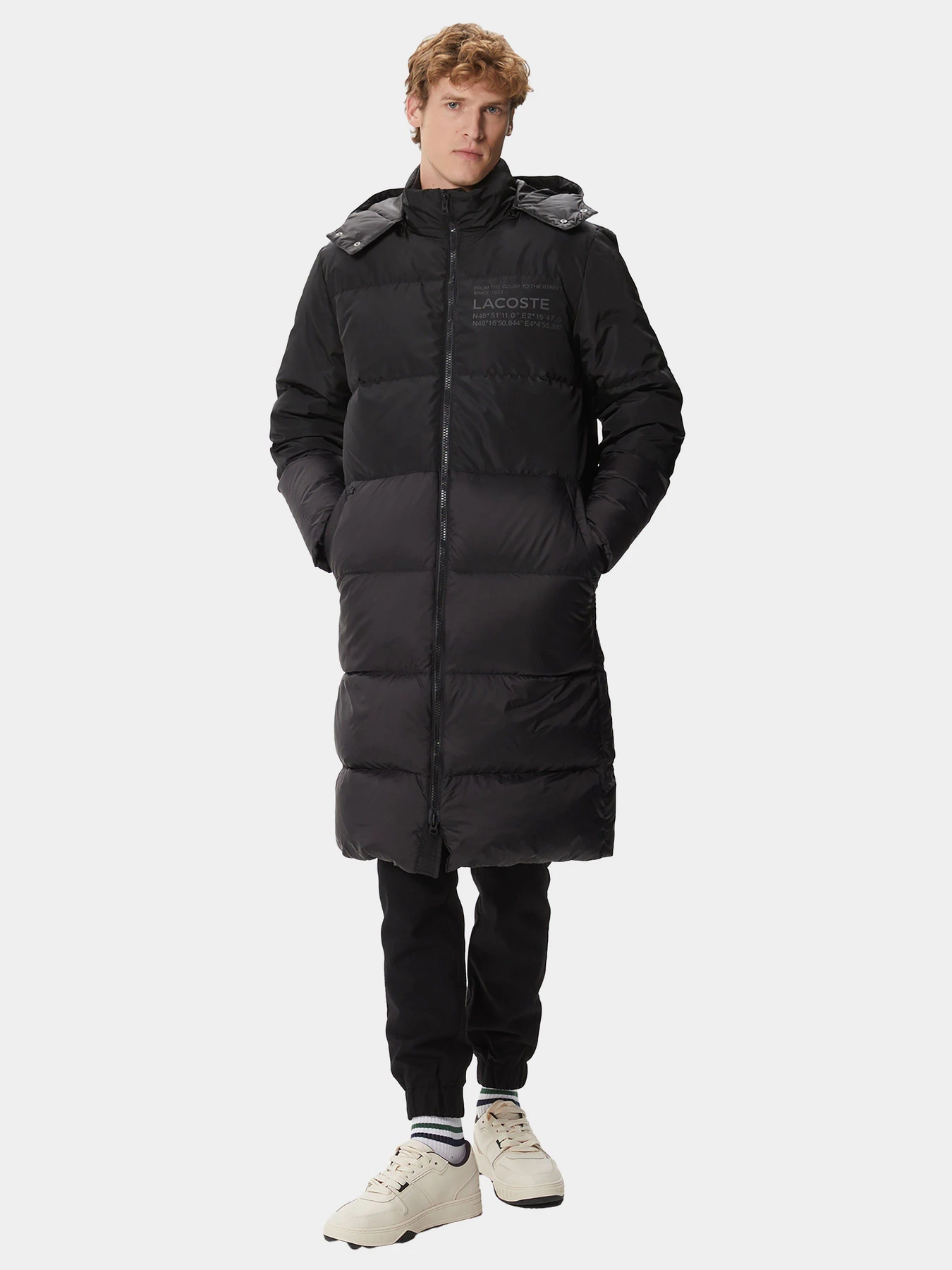 Куртки та дублянки Lacoste модель BH243030S Фото