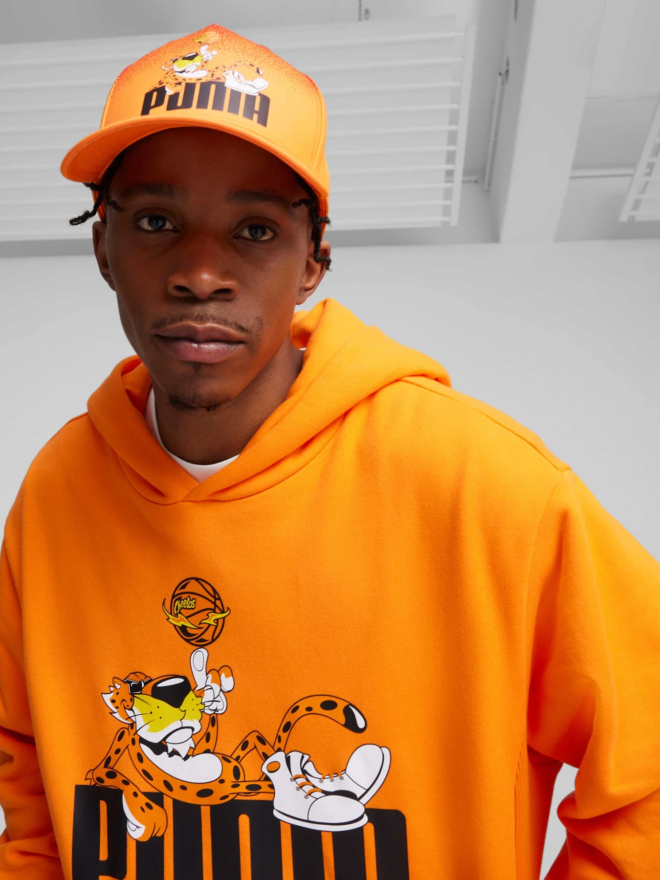 Шапки и кепки PUMA Hoops x Cheetos Bb Cap модель 025638 Фото
