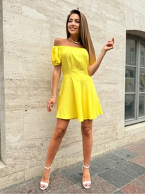 Платья ISSA Plus модель 14744_желтый Фото