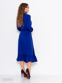 Платья ISSA Plus модель 10994_электрик Фото