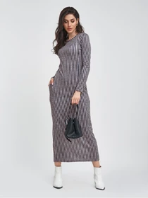 Сукні ISSA Plus модель 11459_розовый_синий Фото