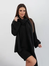 Платья ISSA Plus модель 14420_черный Фото