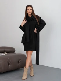 Платья ISSA Plus модель 14420_черный Фото