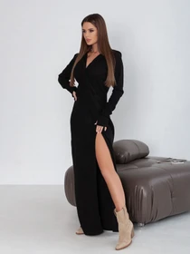 Платья ISSA Plus модель 14418_черный Фото