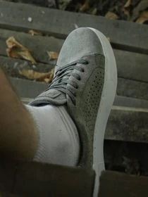 Кеди Legessy модель VINIL_GREY_PERF Фото