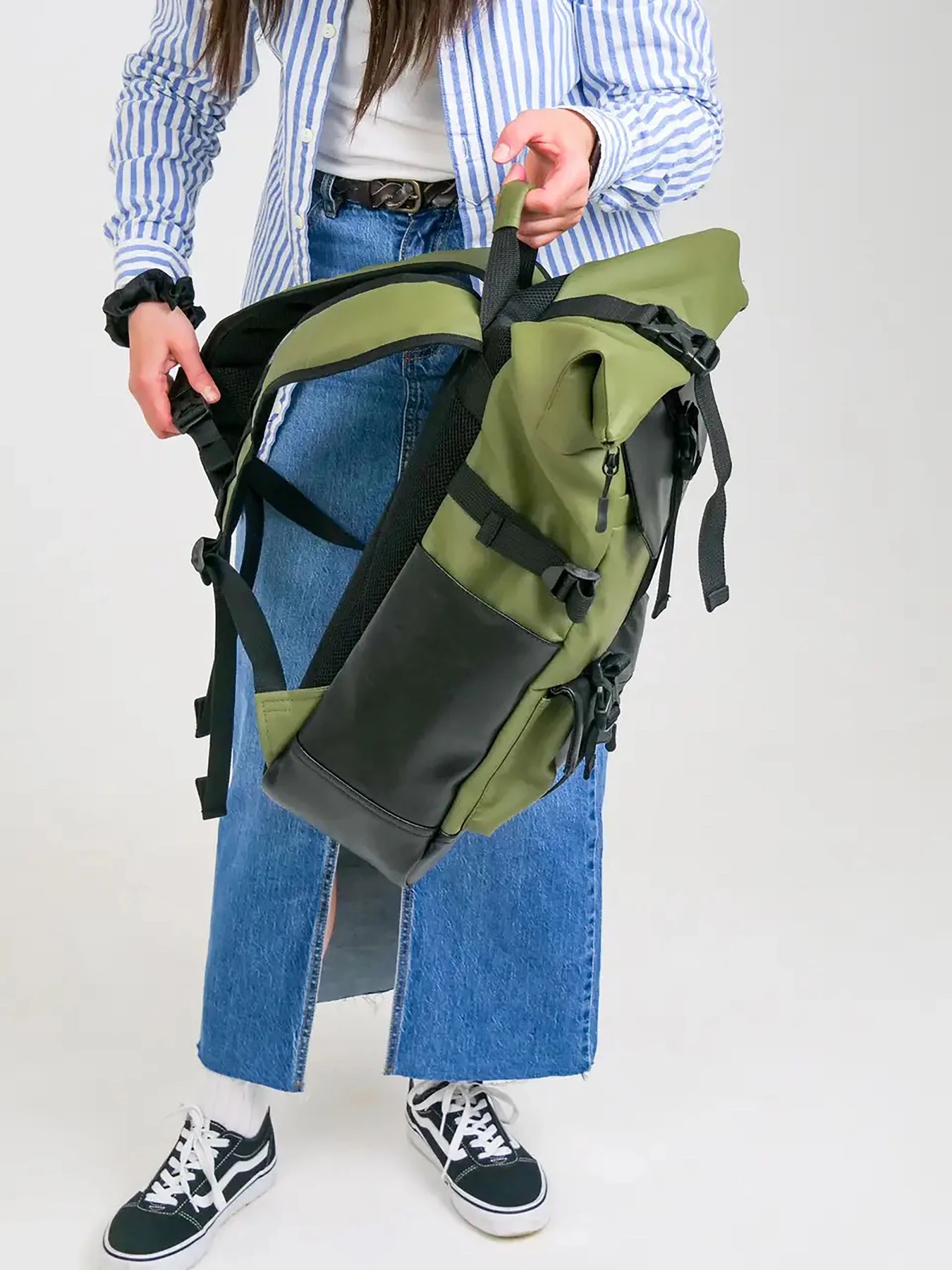 Рюкзаки Tobeyou Rollnew модель 2193690447 Рюкзаки Tobeyou Rollnew модель 2193690447 Фото