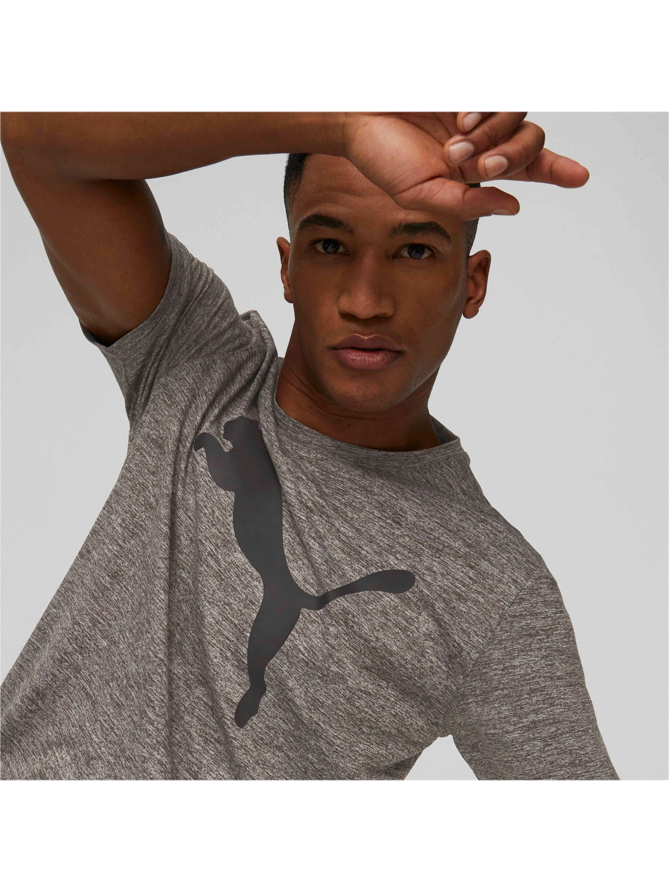 Футболки і поло PUMA Train Fav Heather Cat Tee модель 522352 Футболки і поло PUMA Train Fav Heather Cat Tee модель 522352 Фото