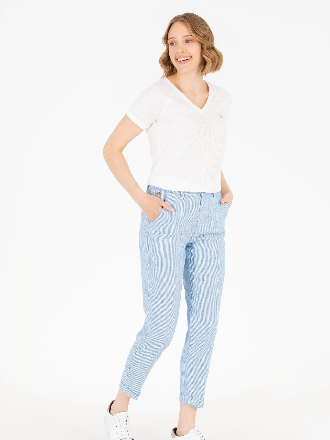 Штани US Polo модель G082SZ078.000.1572652.VR045 Штани US Polo модель G082SZ078.000.1572652.VR045 Фото