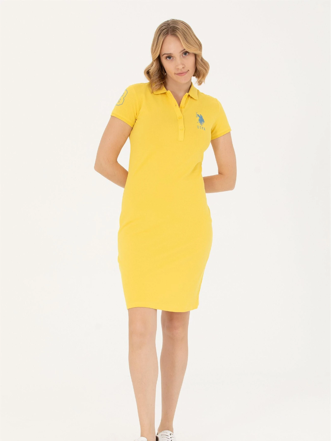Платья US Polo модель G082SZ075.000.1567866.VR094 Фото