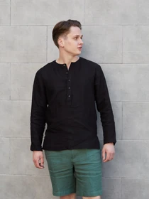 Сорочки Едельвіка модель 118-24-00black Фото