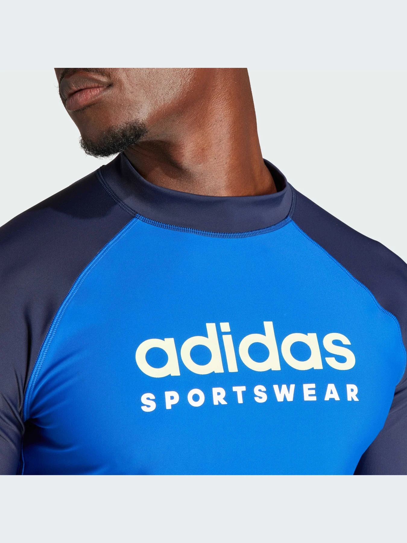 Одежда для пляжа Adidas Лонгслів для плавання модель IN1609 Фото