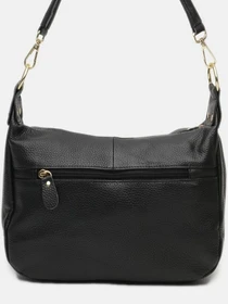 Сумки Borsa Leather модель K1213-black Фото
