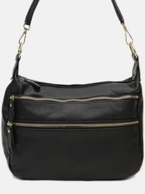 Сумки Borsa Leather модель K1213-black Фото