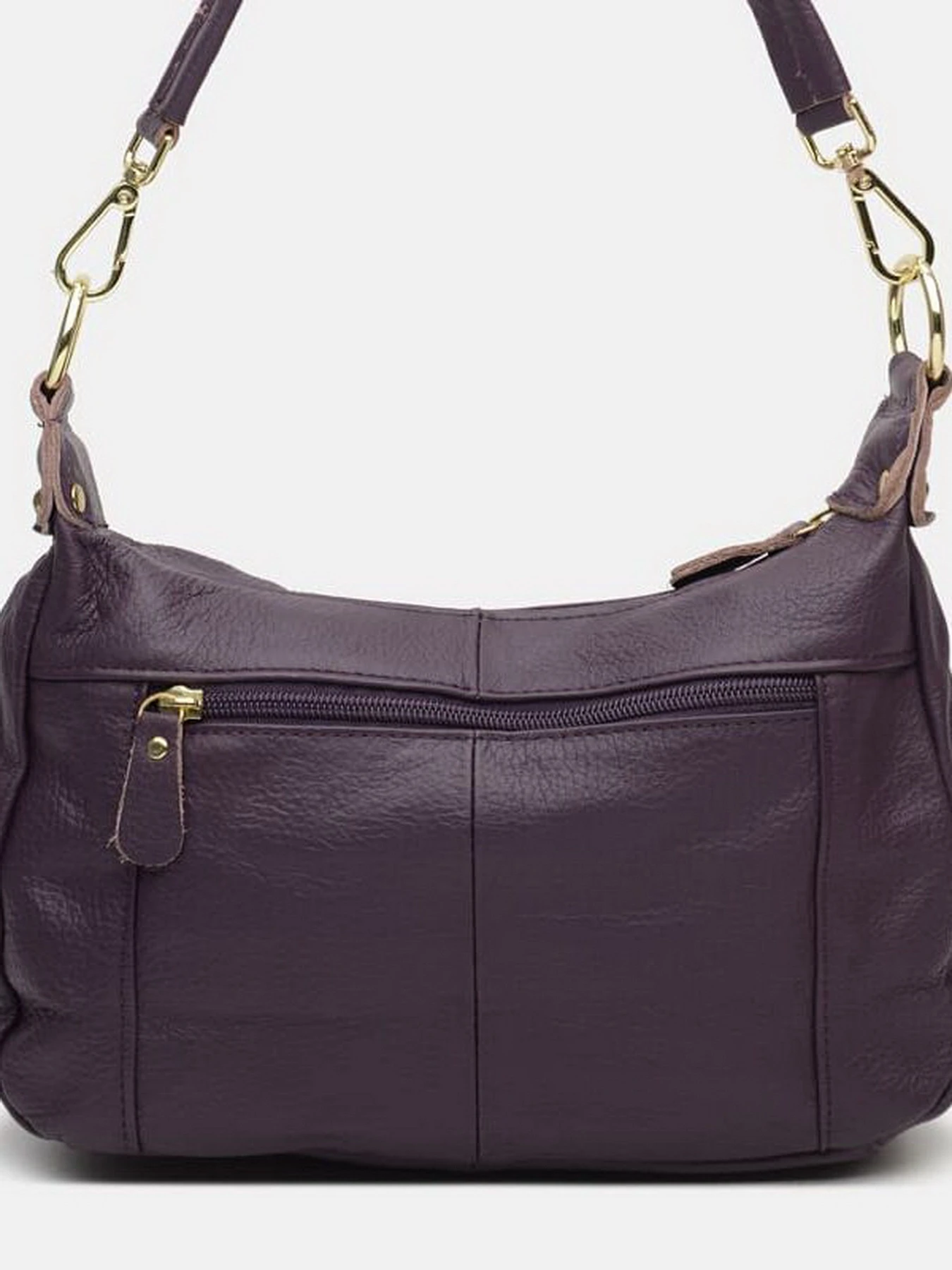 Сумки Borsa Leather модель K1213-violet Фото