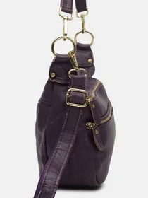 Сумки Borsa Leather модель K1213-violet Фото
