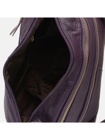 Сумки Borsa Leather модель K1213-violet Фото