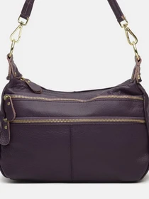 Сумки Borsa Leather модель K1213-violet Фото