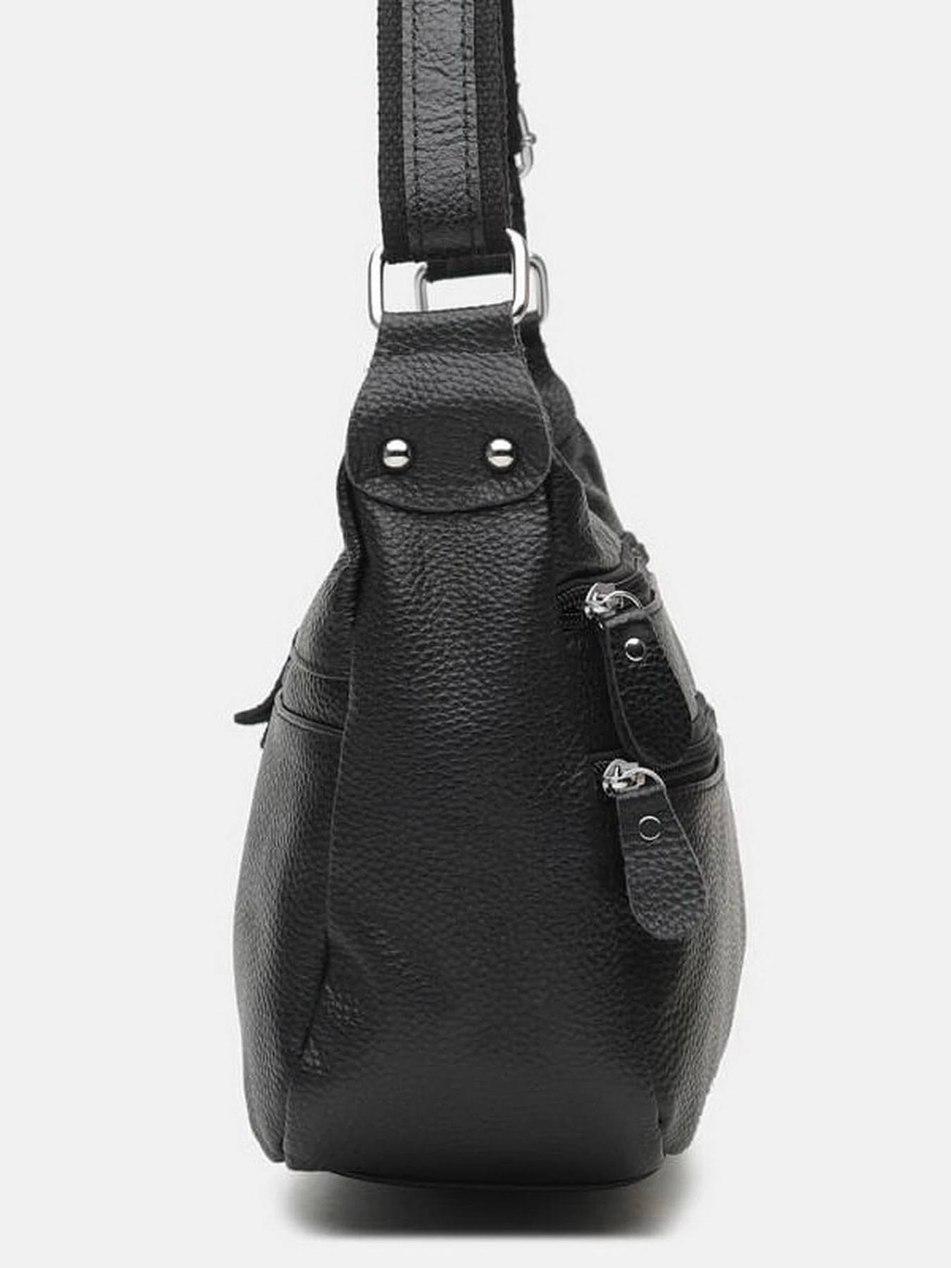 Сумки Borsa Leather модель K1028a-black Фото