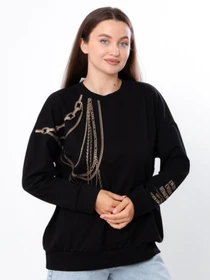 Худі та світшоти Носи своє модель 8355-057-33-chornij Фото