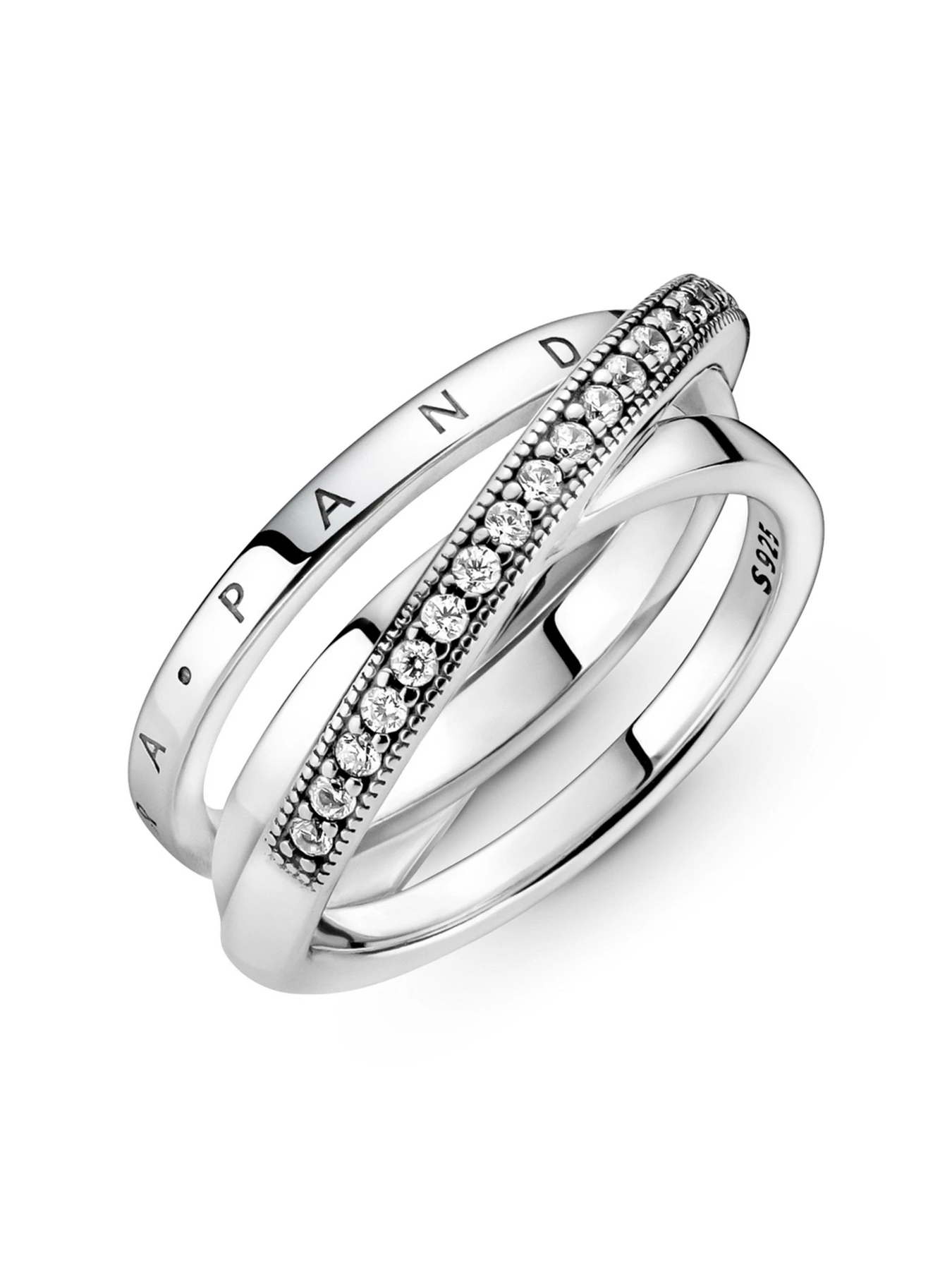 Кольца PANDORA Moments модель 199057C01 Кольца PANDORA Moments модель 199057C01 Фото